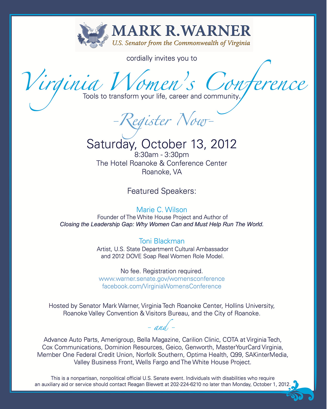 Women's Summit 2012 Invite