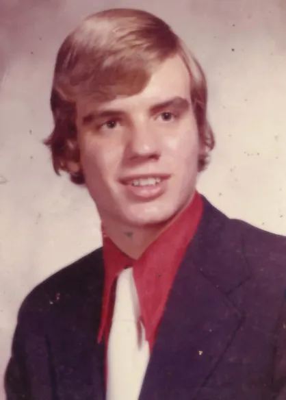 Senator Warner in high school